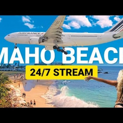 Maho Beach Live: Plane Spotting in Sint Maarten