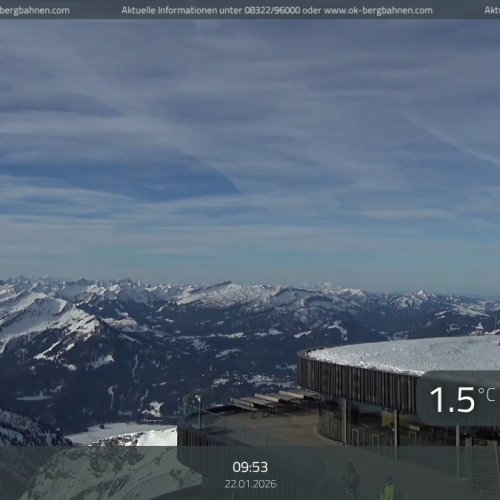 Live Nebelhorn Webcam in Oberstdorf, Germany | Alpine Views & Ski Conditions