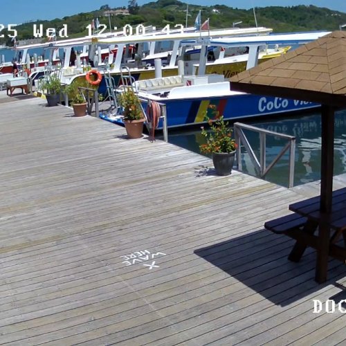 Roatan Coco View Resort Dock Live Webcam