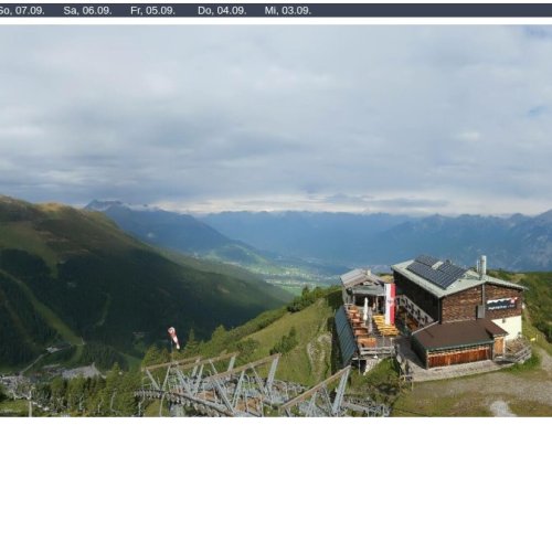 Axamer Lizum Live Webcam: Birgitzköpfl Mountain Views, Austria