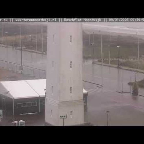 Noordwijk Lighthouse and Boulevard Live Webcam