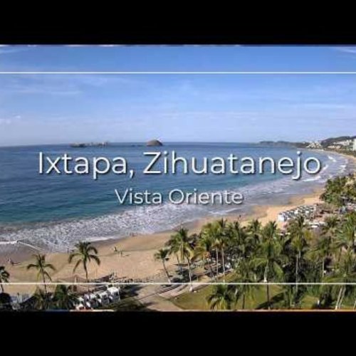 Live View of Emporio Ixtapa Resort's Stunning Pool and Beach 🌴