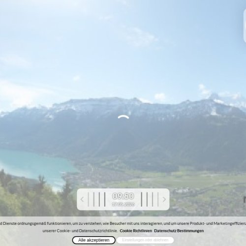 Experience The Breathtaking Swiss Alps On The Jungfraubahnen Management Ag Harder Kulm Webcam