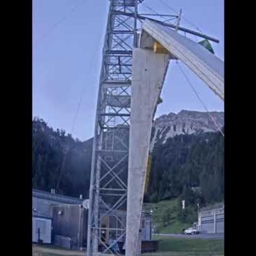 Eisturm Malbun Climbing Tower | Live View from Malbun, Liechtenstein