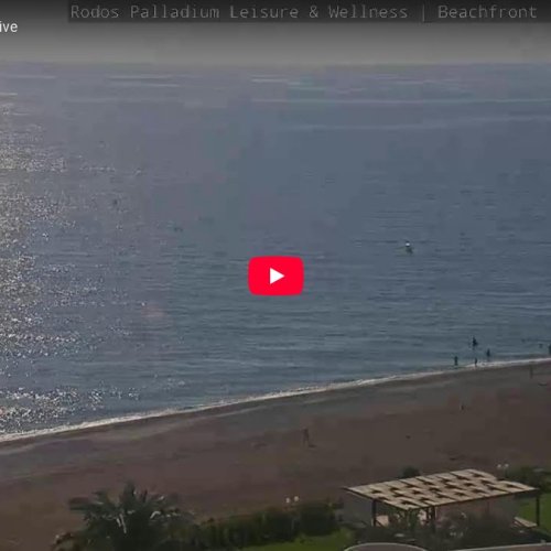 Rodos Palladium Beach Live Webcam Rhodes Island, Greece
