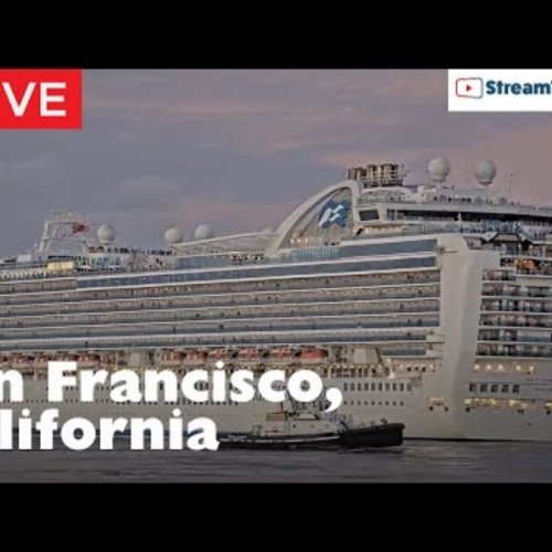San Francisco Pier 23 Live: Dynamic Bay and Cruise Ship Views