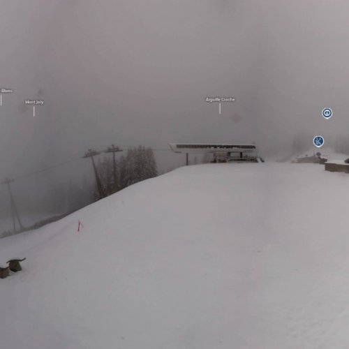 Megève Rochebrune Live Ski Resort View