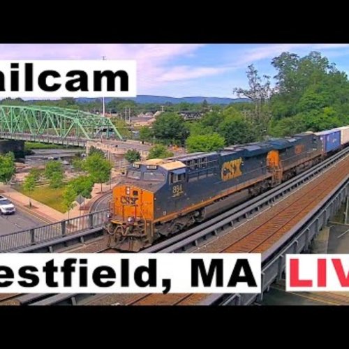 Live Railcam: Westfield, MA Train & Bridge Views
