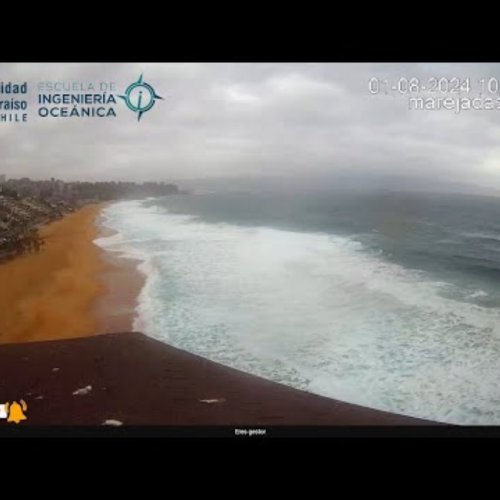 Reñaca Beach Webcam: Live Views of Viña del Mar, Chile