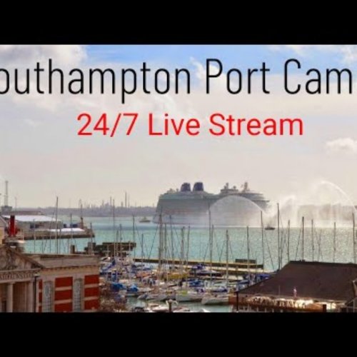 Southampton Port Live Webcam: Cruise Ships & Waterfront Views