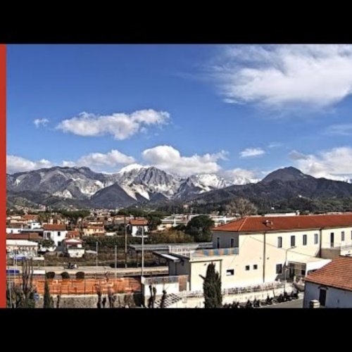Panoramic View Over Carrara, Italy