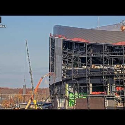Buffalo Bills Stadium Construction Live Cam, New York, USA