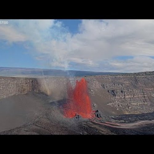 Halema'uma'u Crater Live Webcam: Kīlauea Volcano, Hawaii