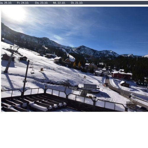Planneralm Seekaralm: Live Views of Austria's Highest Ski Village