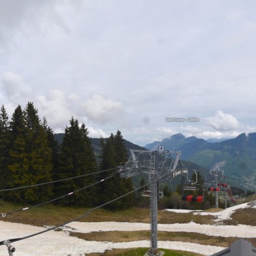 Saint Jean d'Aulps - Sommet des Têtes Live View