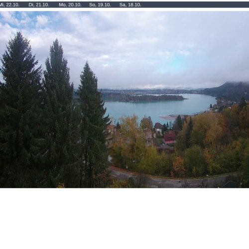 Faaker See Webcam: Live Views from Grüner Heinrich, Austria