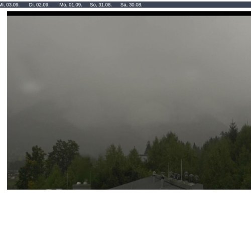 Ramsau am Dachstein Live Webcam: Alpine Views at 1180m