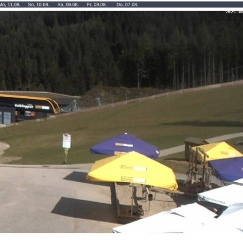 Hauser Kaibling Live Webcam: Austrian Alps View