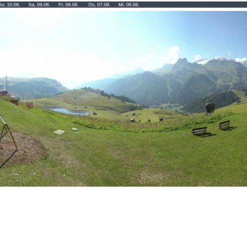 Rifugio Burz Live: Panoramic Webcam in Arabba, Dolomites