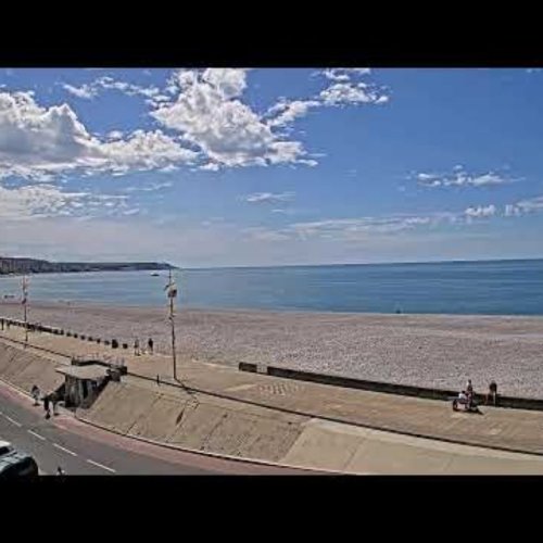 Fécamp Harbour, Pier & Lighthouse Live View