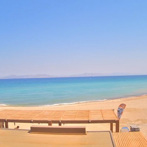 Surf Kite Theologos Beach, Rhodes Greece Live Webcam