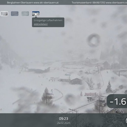 Obertauern Kirchbühel Live Webcam: Alpine Skiing & Mountain Views