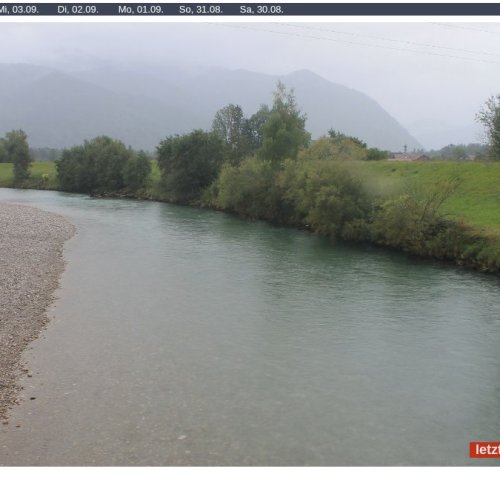 Live Almau Webcam: Tiroler Achen River & Bavarian Alps Views