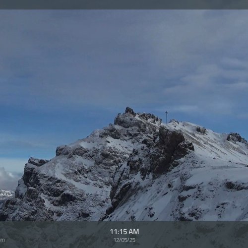 Arabba Passo Padon Live Webcam: Dolomites Mountain Views