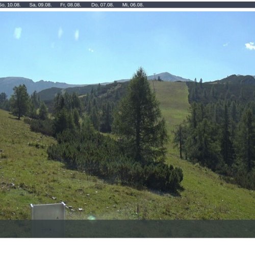 Hutterer Böden Webcam: Panoramalift Views, Hinterstoder 1800m