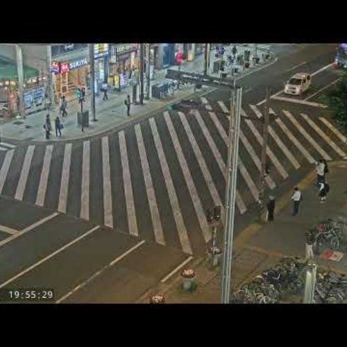 Kajimachi-Dori Crossing at Zaza City: A Bustling Hub in Hamamatsu, Japan