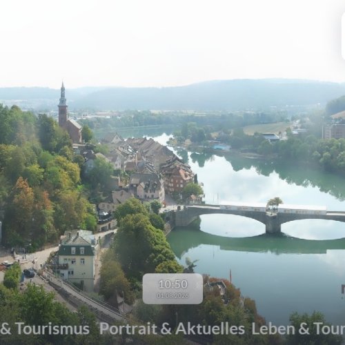 Laufenburg Rhine River Live Cam: Historic Swiss-German Border Town