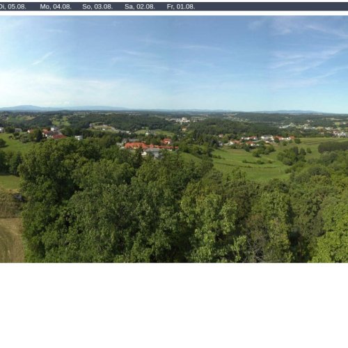 Stegersbach Panorama Live Cam: Austrian Countryside Views