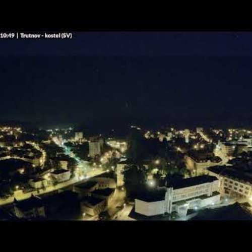 Trutnov Church Aerial Panorama Live Stream