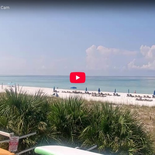 Moonspinner Beach Cam: Live Panama City Beach, Florida