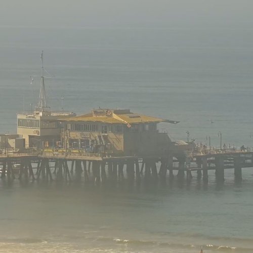 Santa Monica Pier Live View: Watch the Ocean & Coastline