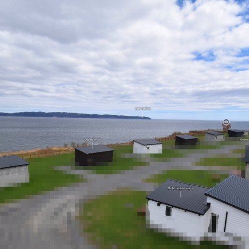 Cap Gaspé Chalets Nautika Live View