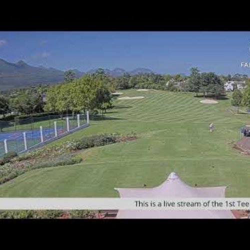 Fancourt Outeniqua Golf Course Live: 1st Tee in George, South Africa