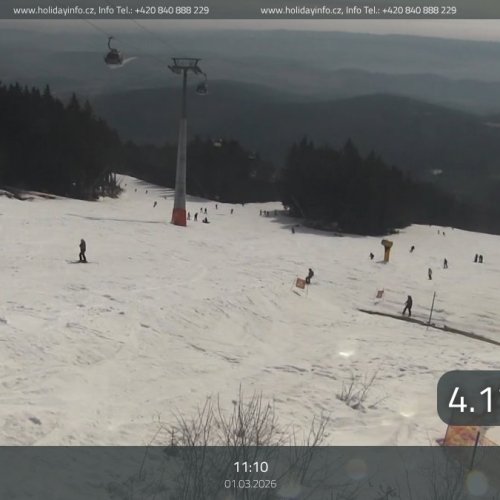 Janské Lázně Hoffmanky Live Ski Slope Webcam