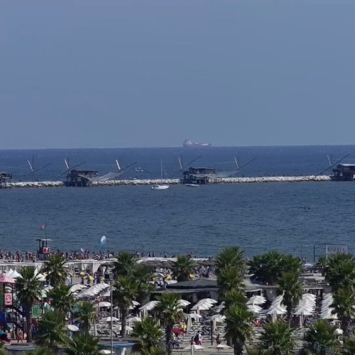 Roseto degli Abruzzi Beach Live Cam – Adriatic Coast, Italy