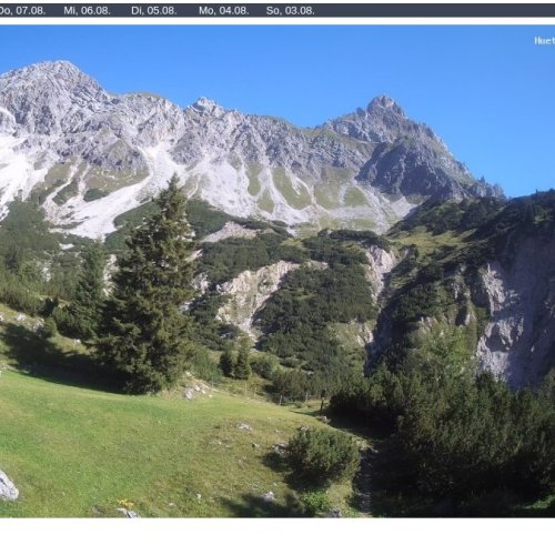 Hueter Hütte Webcam: Live Alpine Views in Brand, Austria