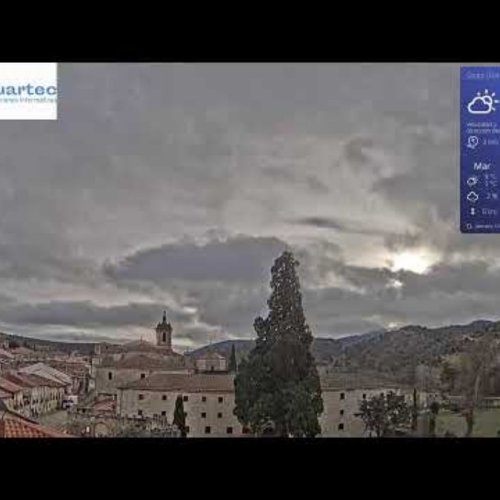 Santo Domingo de Silos Live Webcam: Historic Spanish Village View