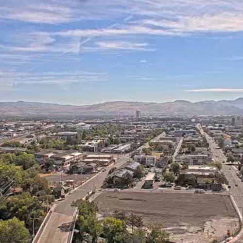 Reno, Nevada Live Webcam: Truckee River & City View