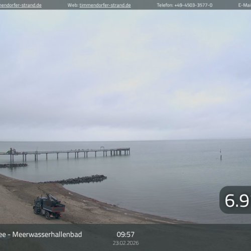 Niendorf/Ostsee Meerwasserhallenbad Live Webcam HD | Baltic Sea Views