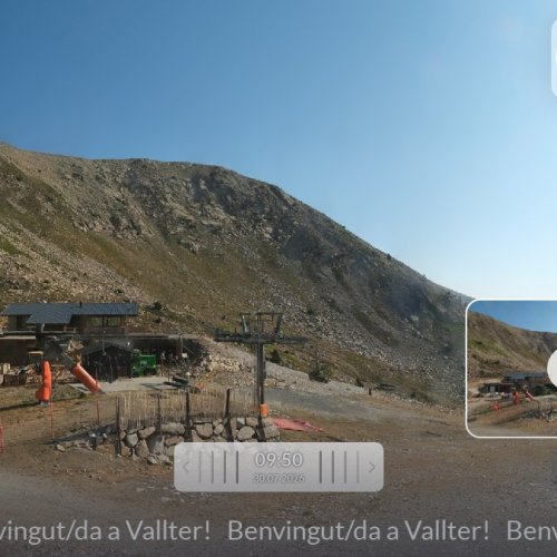 Vallter 2000 Les Marmotes Live Webcam: Pyrenees Mountain Views