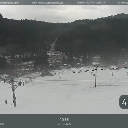 Belá-Dulice - Jasenská Dolina Live Ski Resort Webcam