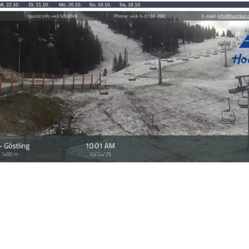 Hochkar Ski Resort Live Webcam – Alpine Views from 1490m