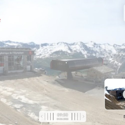 Val D'isère Bellevarde Live Ski Resort View