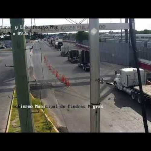 Piedras Negras International Bridge II Live Webcam, Coahuila, Mexico