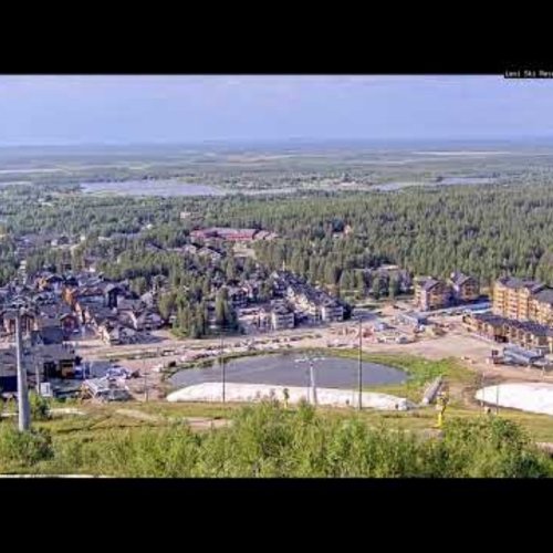 Levi Ski Resort - Village View Webcam, Sirkka, Finland
