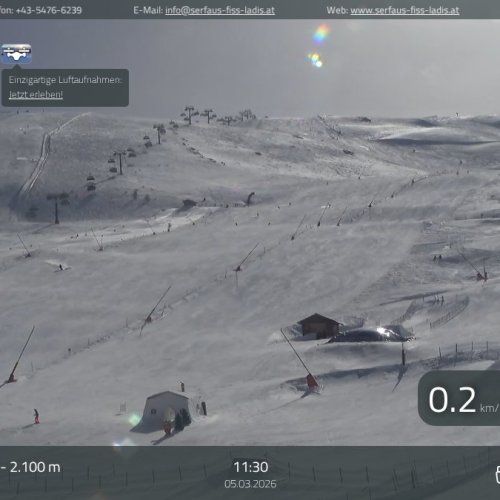 Fiss Nordseite Live Webcam: Alpine Skiing & Mountain Views in HD